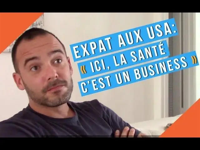 Témoignage de Grégory expatrié aux USA, la santé c'est un business
