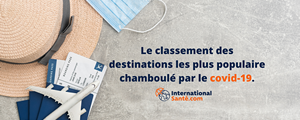 Le classement des destinations les plus populaire chamboulé par le covid-19.