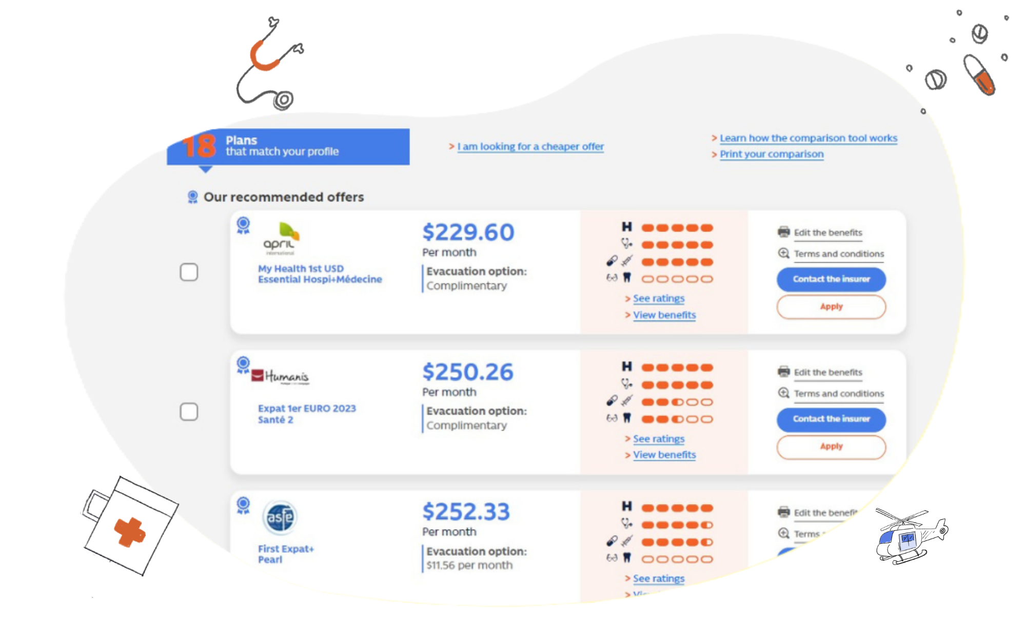 Comparateur en ligne