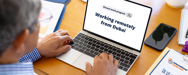Working remotely from Dubai
